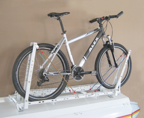 diy bike rack for trailer